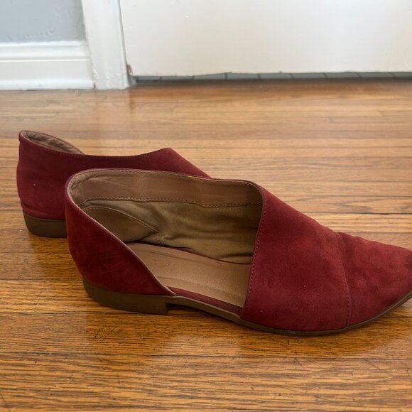 Red suede loafers - Picture 4 of 7